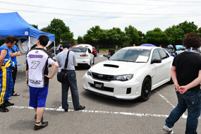 インプレッサ&ランエボサーキットミーティング2013