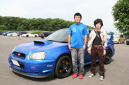 インプレッサ&ランエボサーキットミーティング2013