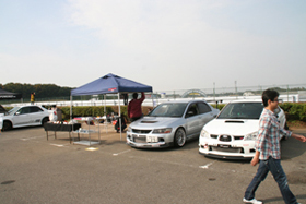 インプレッサ&ランエボサーキットミーティング2015