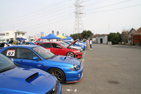 インプレッサ&ランエボサーキットミーティング2015
